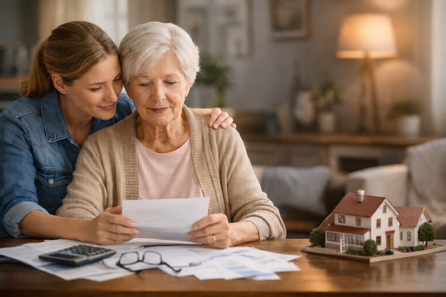Comment gérer les factures et la maison d’un parent âgé