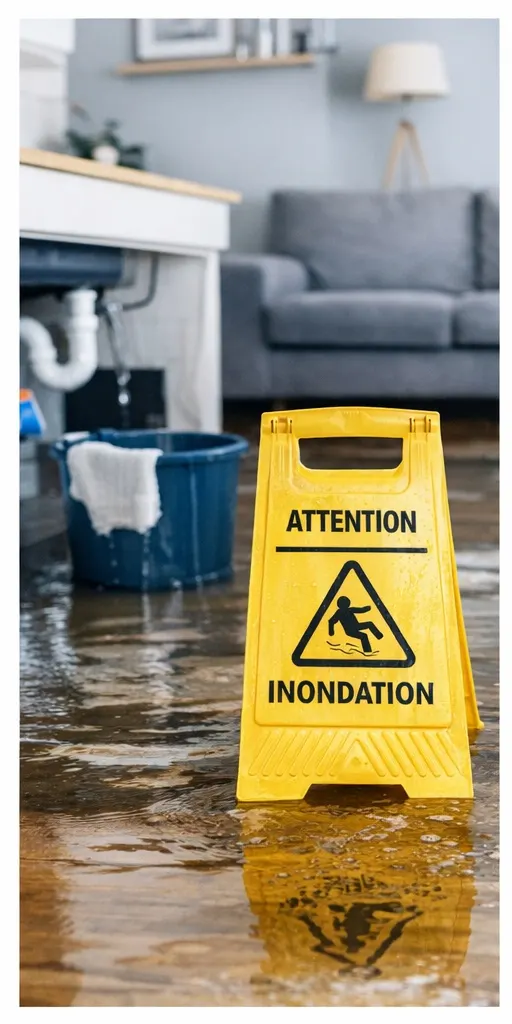 Que faire immédiatement après un dégât d’eau dans une maison